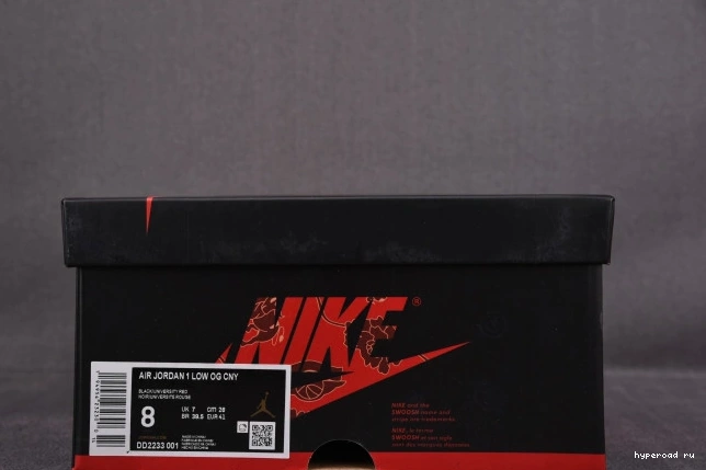 Chinese DD2233-001 OG New 1 Year Jordan Low 0630
